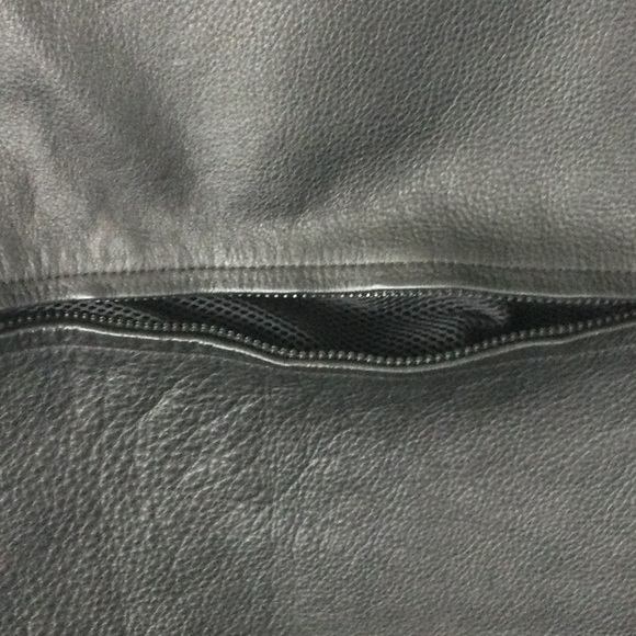 Men’s Leather Motorcycle Jacket-Worn 3x-Looks New - Picture 10 of 10